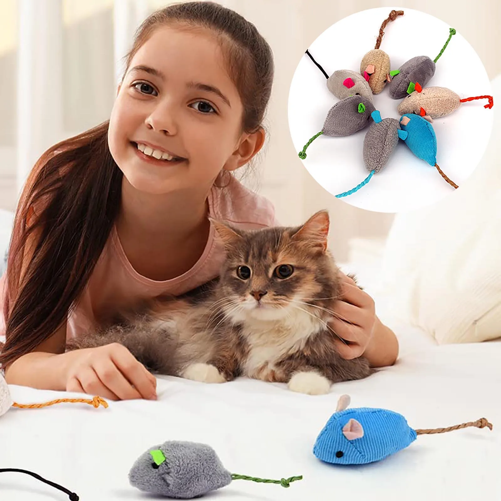Jouet pour chat en peluche, so - Catnip Interactive Plush Mouse avis et prix