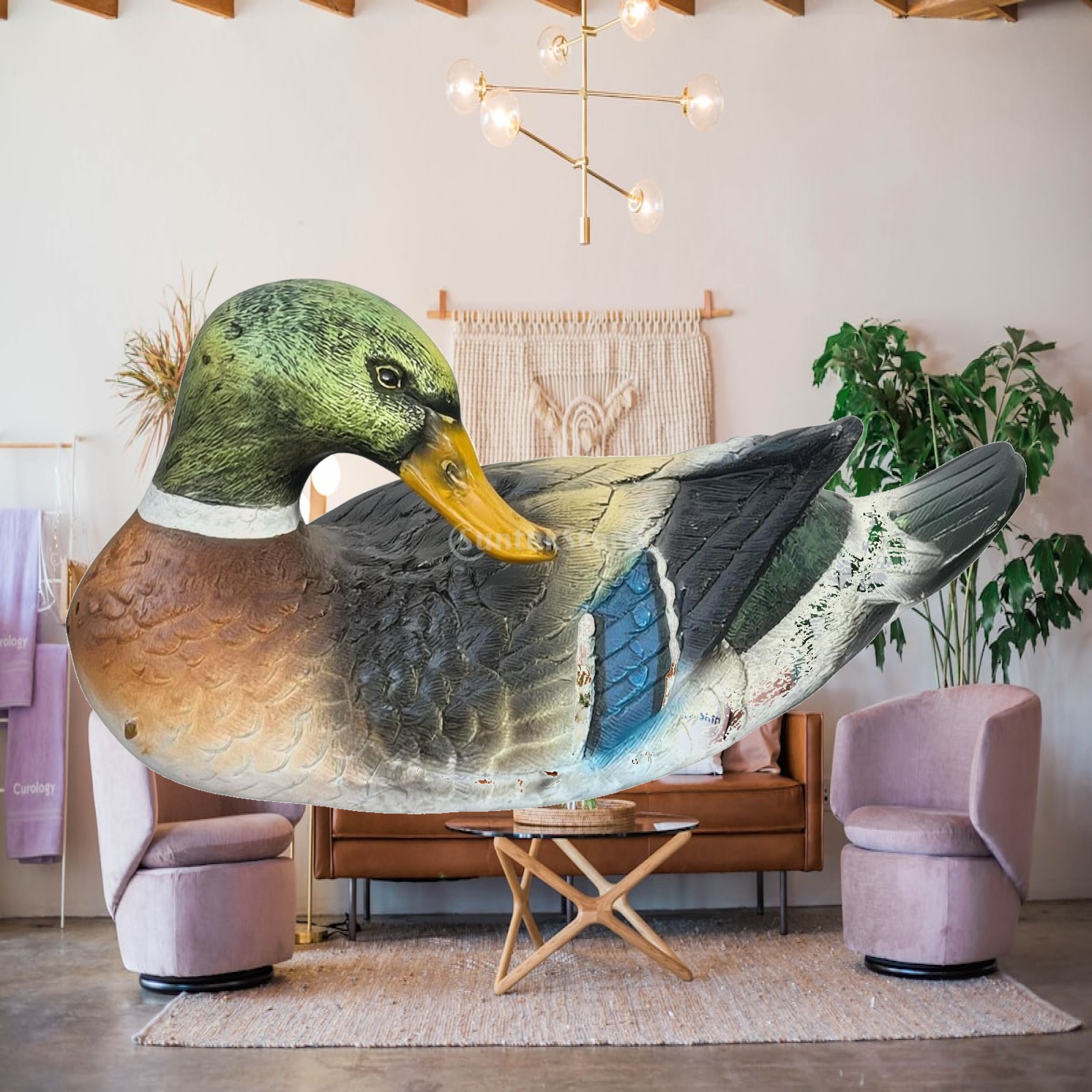 Figurine de canard en résine,  - Aquarium avis et prix